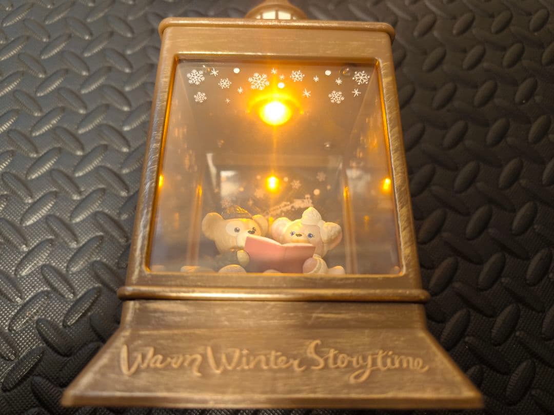 【美品!】ダッフィー＆シェリーメイ ウォームウィンター ストーリータイム ライト