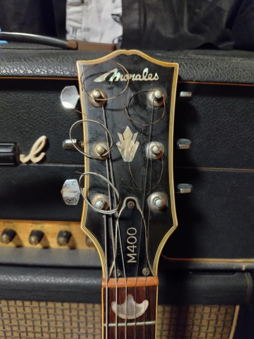 モラレス M400 / J-200 コピーモデル ギター ソフトケース付き