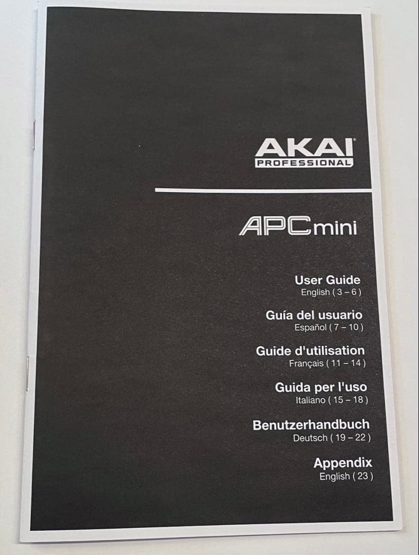 AKAI製 APC mini Ableton Live対応MIDIコントローラー