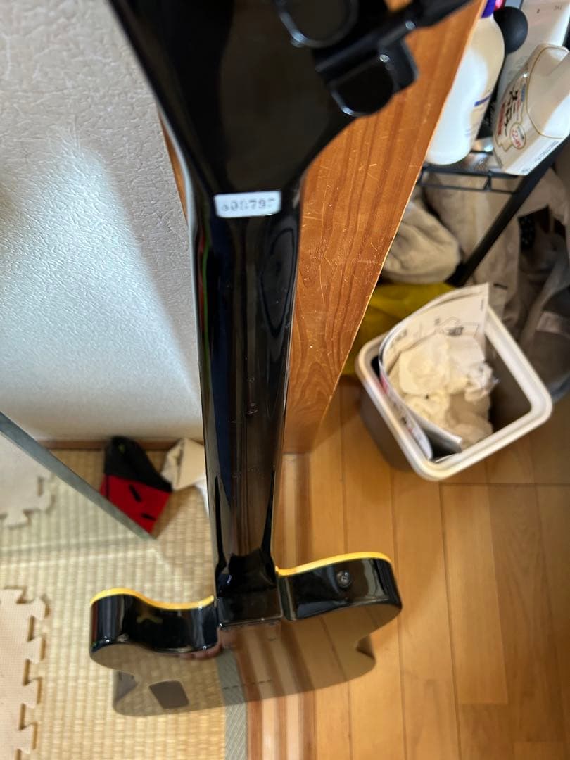 ブラック エレキギター　フェルナンデス、状態良い