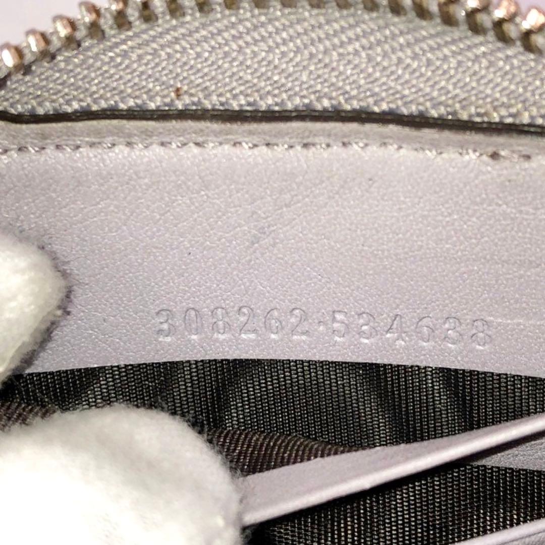 GUCCI グッチ レディース フ長財布 GG柄キャンバス　ラウンドファスナー