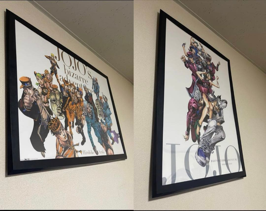 ジョジョ ポスター B2 2点セット オールスター jojo