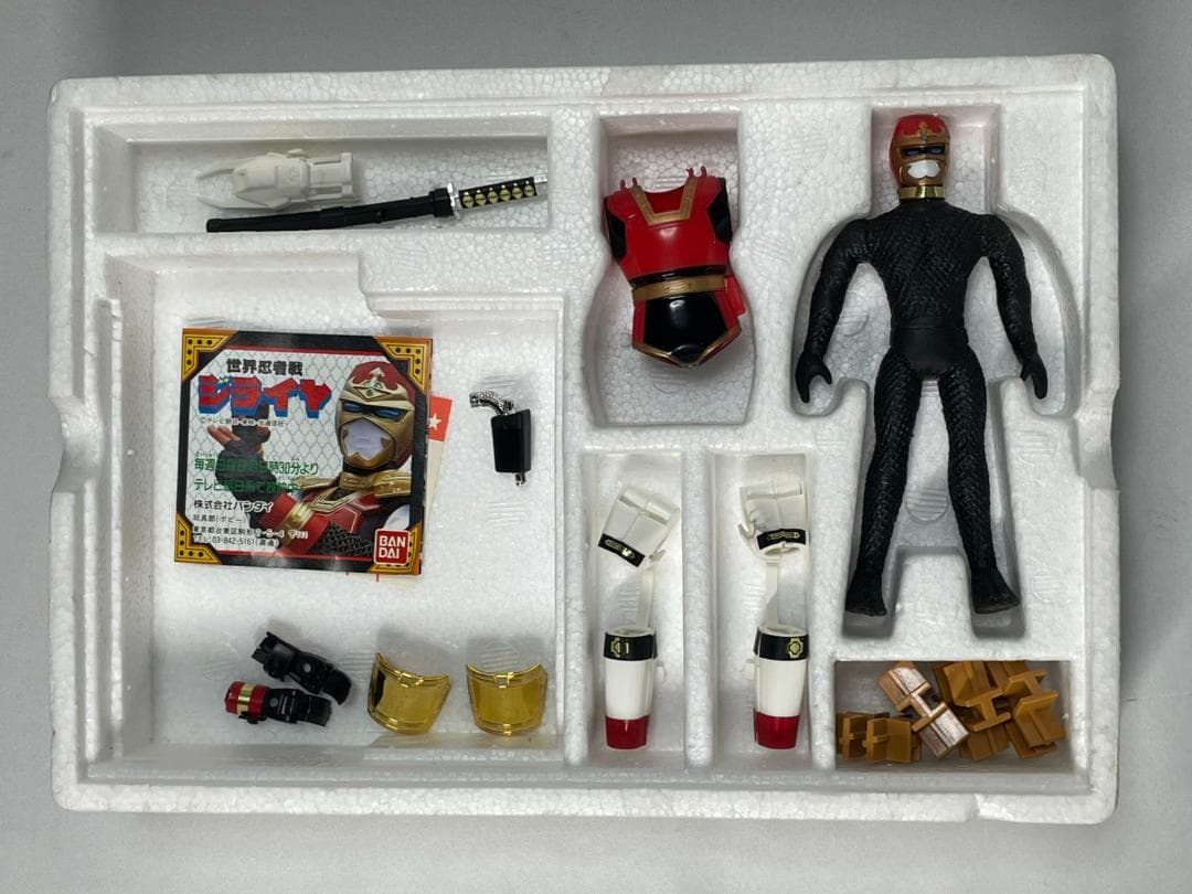 バンダイ 粘者（ねんじゃ）シリーズ　正統忍者 磁雷矢（ジライヤ）