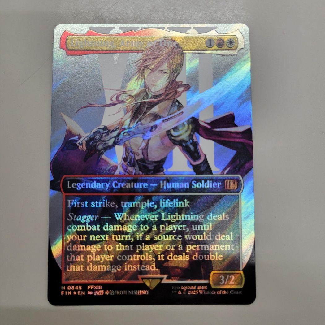 MTG 稀少個体 シーンドライブ、ライトニング 英語 サージ FOIL