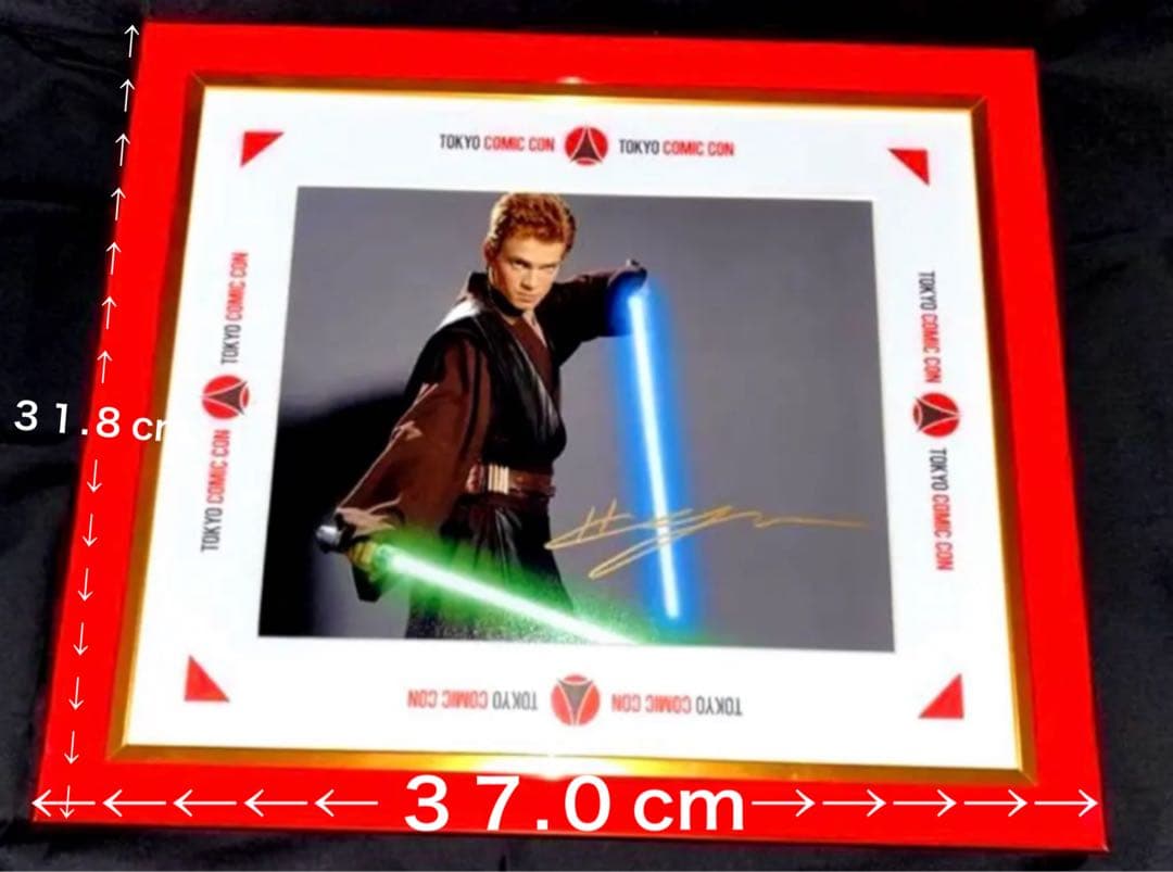 東京コミコン2022 ヘイデンクリステンセン直筆サイン アナキン スターウォーズ