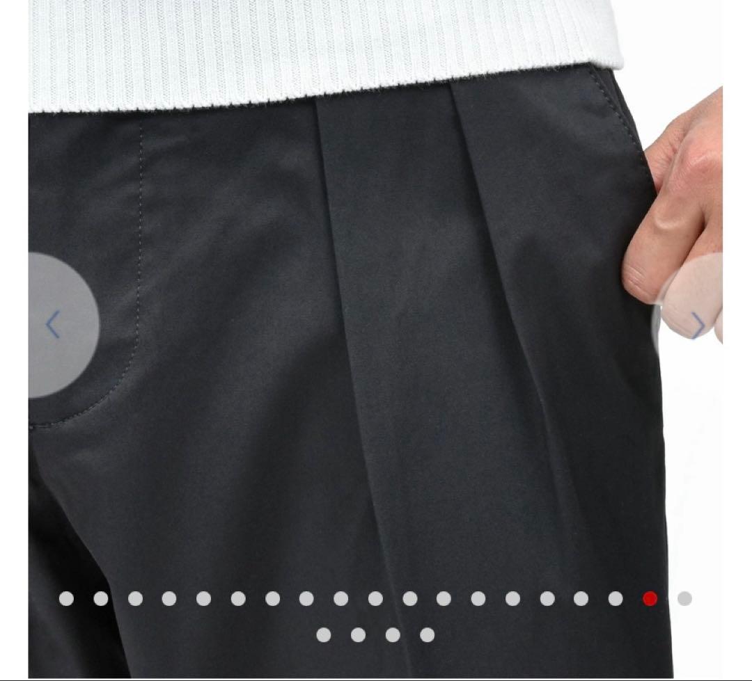 【週末限定値下げ】BERWICH SCOTCH ブラックパンツ