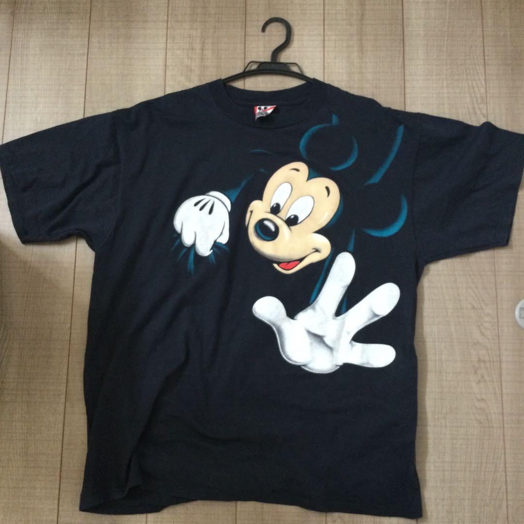 ディズニー　ミッキーマウス　ビンテージ　Tシャツ　90年代