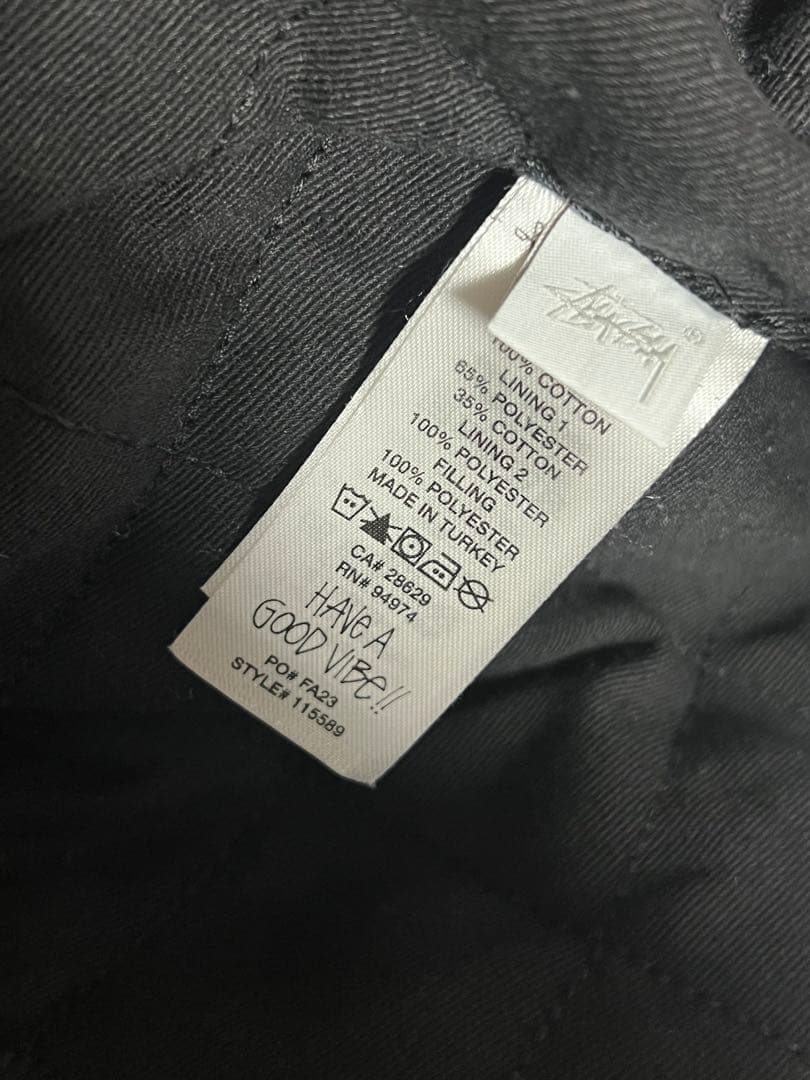 ジャケット・アウター stussy Washed Canvas Shop Jacket l