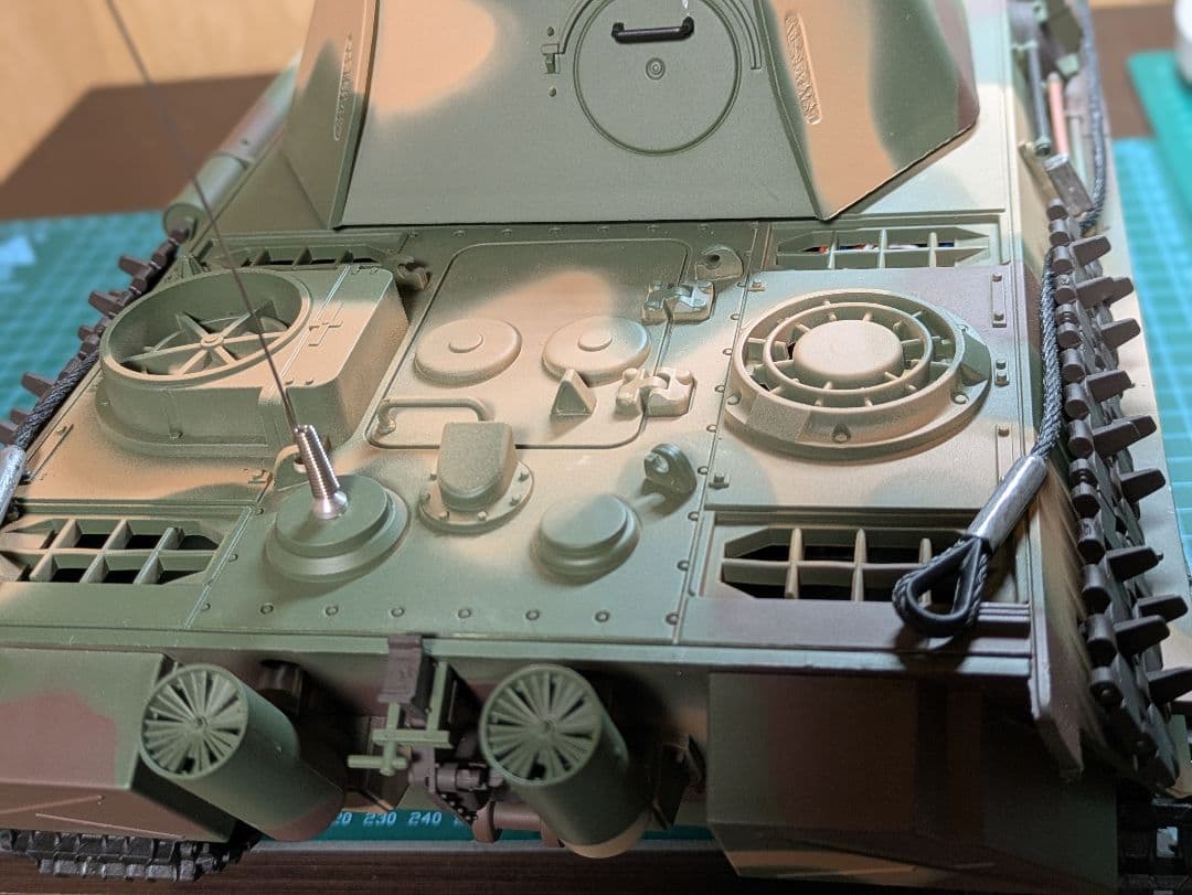 ヘンロン1/16パンサーGラジコン戦車完成品　最新7.0バージョン