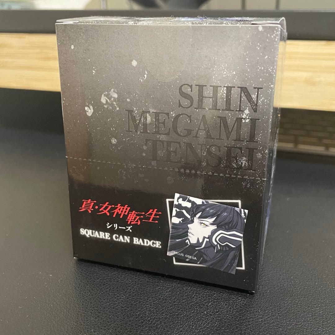 TGS2025 真・女神転生シリーズ 記念イラスト スクエア缶バッジ　box