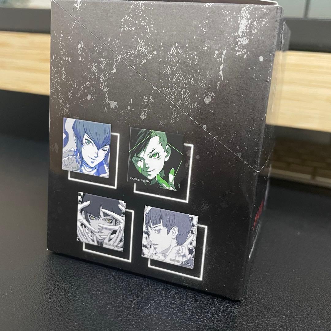 TGS2025 真・女神転生シリーズ 記念イラスト スクエア缶バッジ　box