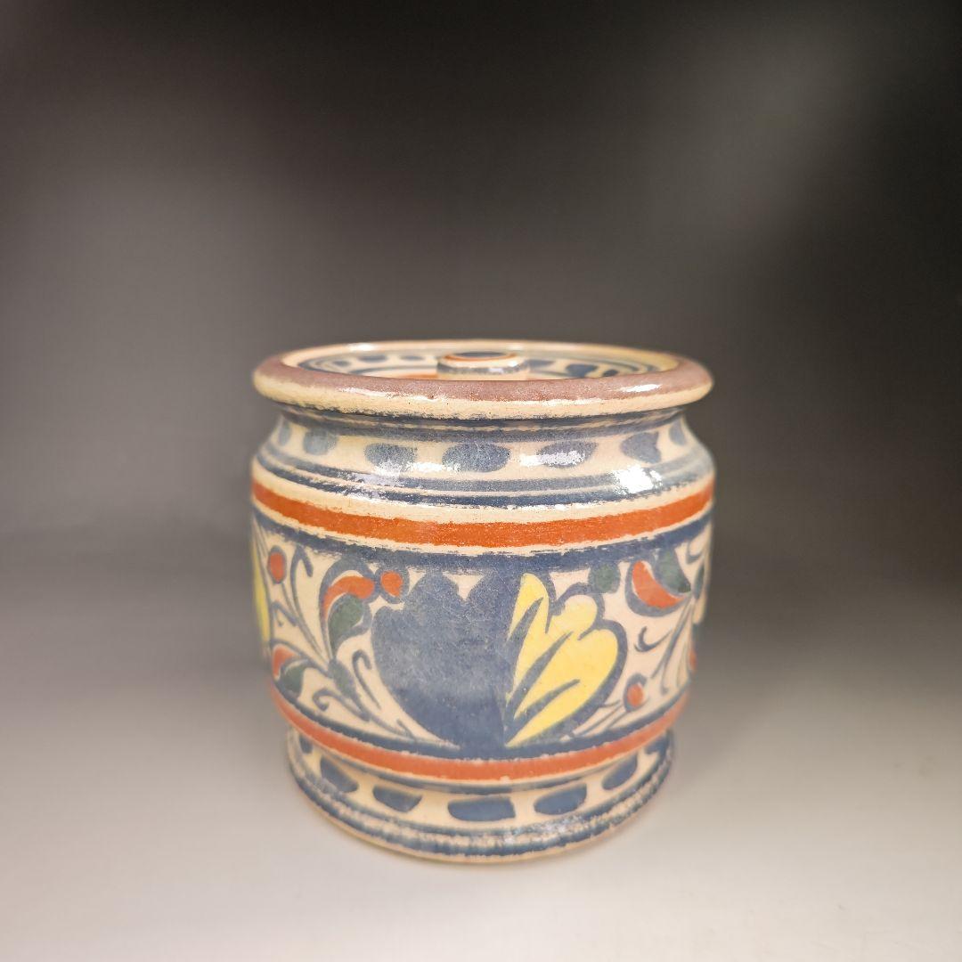 イ357 水指『吉村楽入作　オランダ写　水指』『堀内宗完（兼中斎）極箱』茶道具