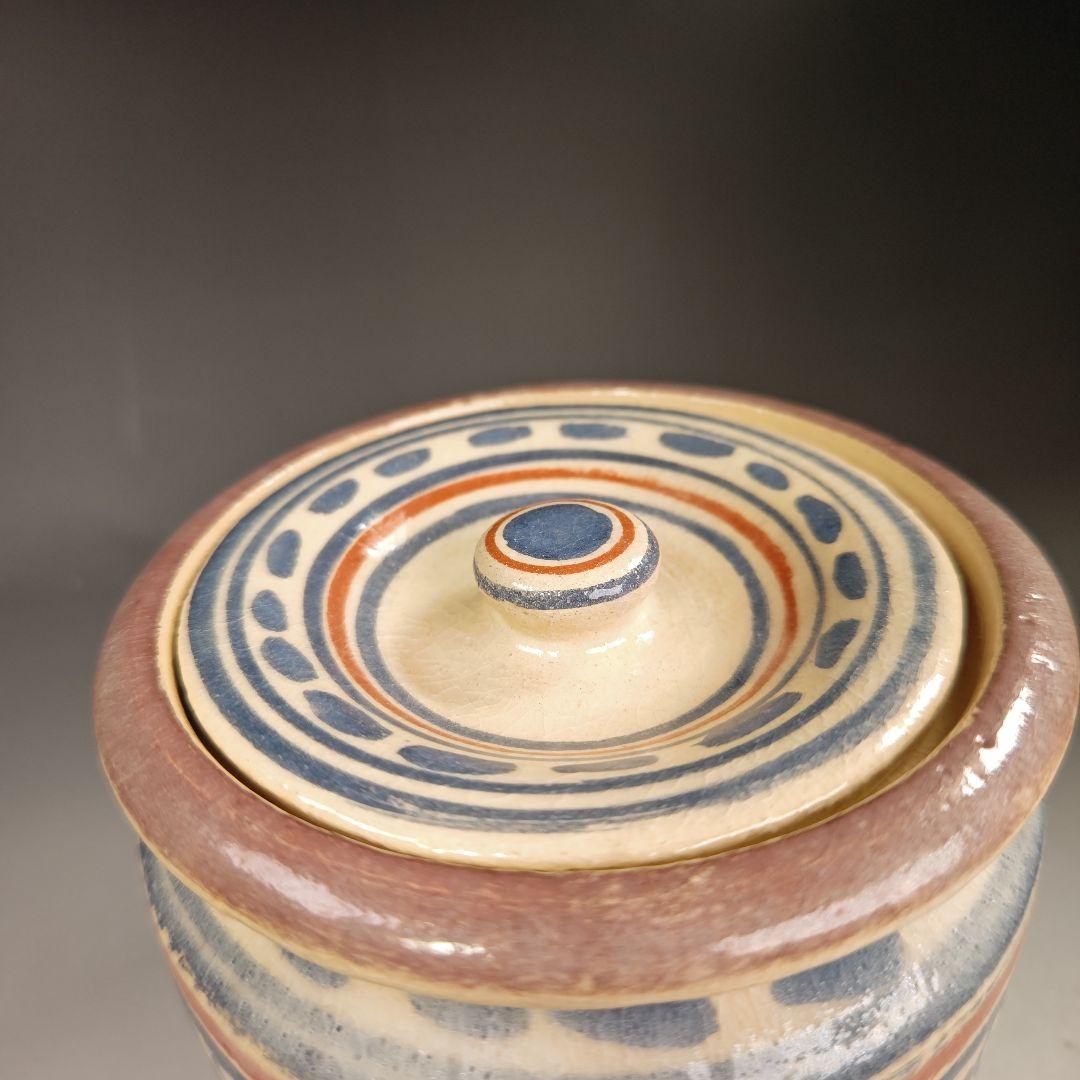 イ357 水指『吉村楽入作　オランダ写　水指』『堀内宗完（兼中斎）極箱』茶道具