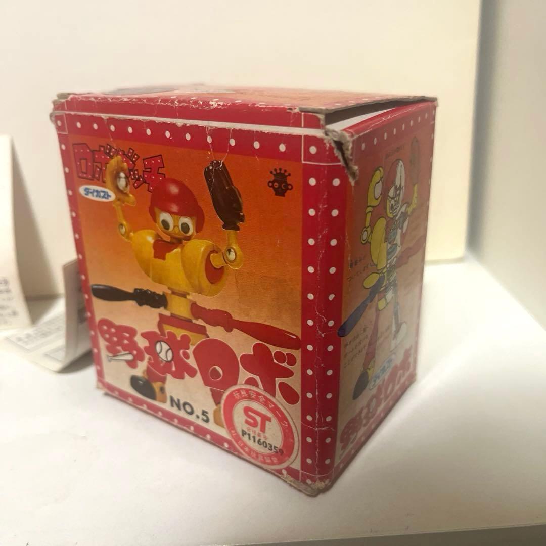 タカラ製 ダイカスト ロボダッチ 野球ロボ フィギュア 超合金 当時物