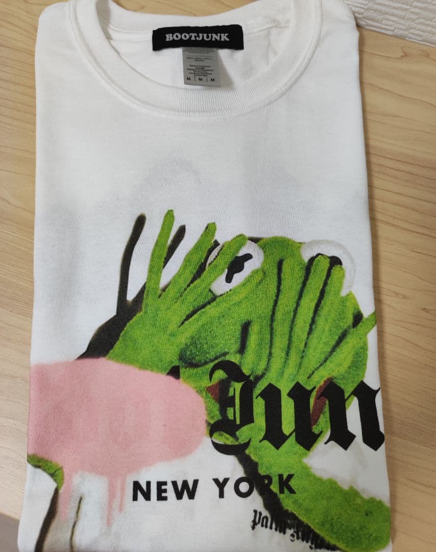 DLSM×BOOTJUNK　「PAPARAZZI TEE」カーミットパパラッチT