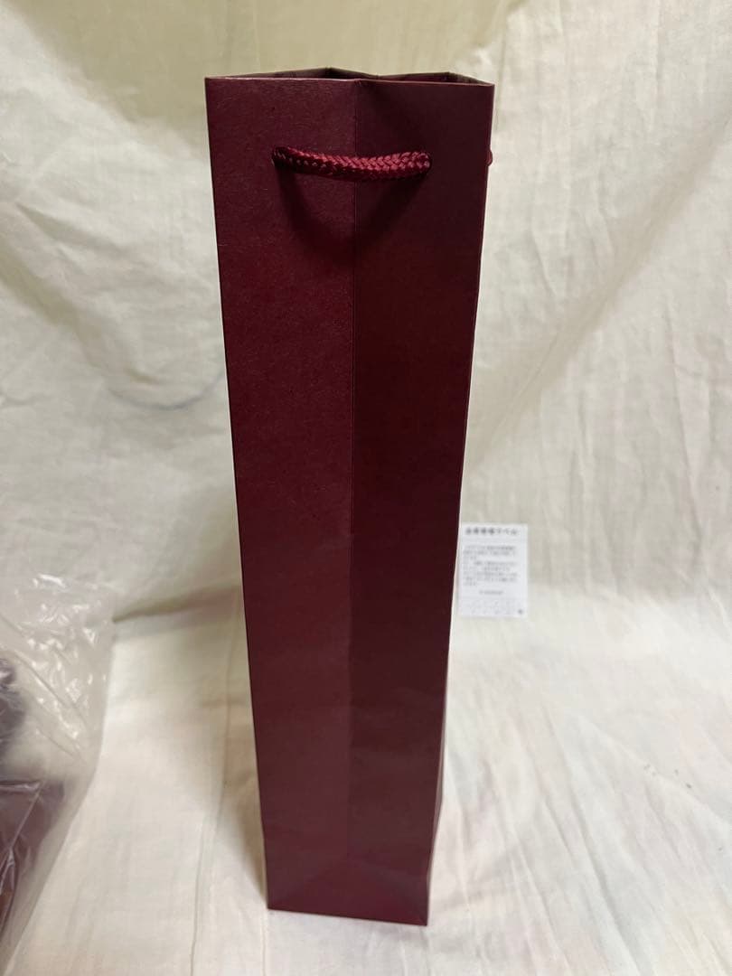 紙袋 100枚 セット 赤 贈答 プレゼント 手提袋 ボトル 新品 未使用