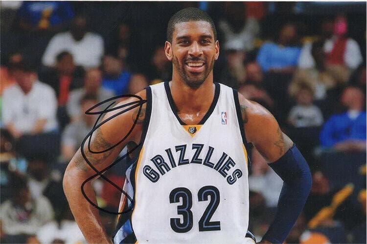 直筆サイン入り写真 O・J・メイヨ メンフィス・グリズリーズ SA鑑定済