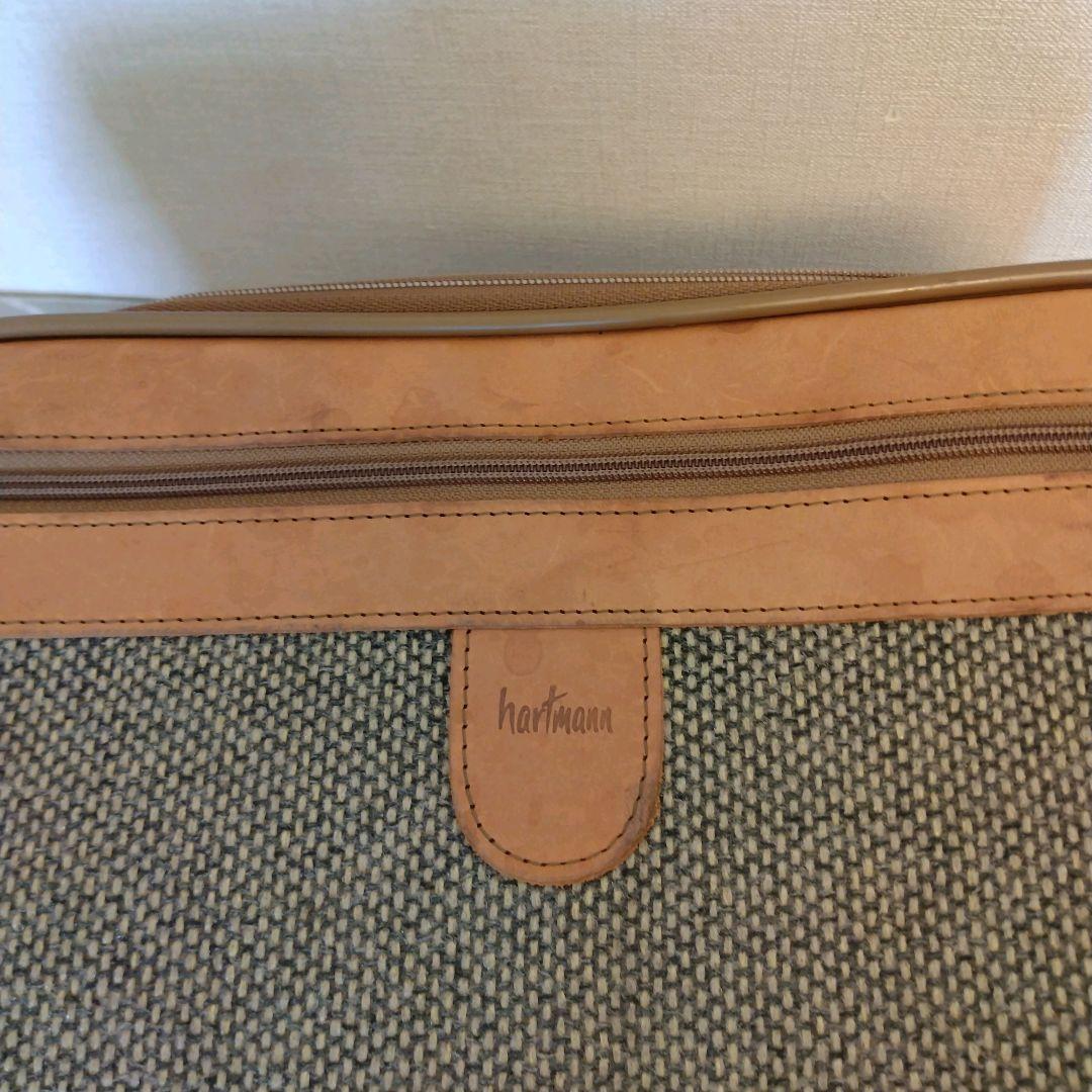 ハートマン 中型キャリーケース スーツケース ツイード 2輪