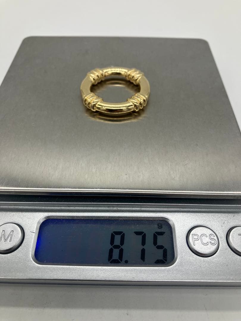 HERMES エルメス スカーフリング ブーエ ゴールド