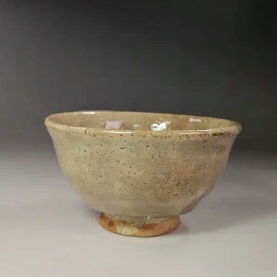 イ360 茶碗『萩焼　江月』『堀内宗完（兼中斎）銘　千代の友　極箱』抹茶碗茶道具