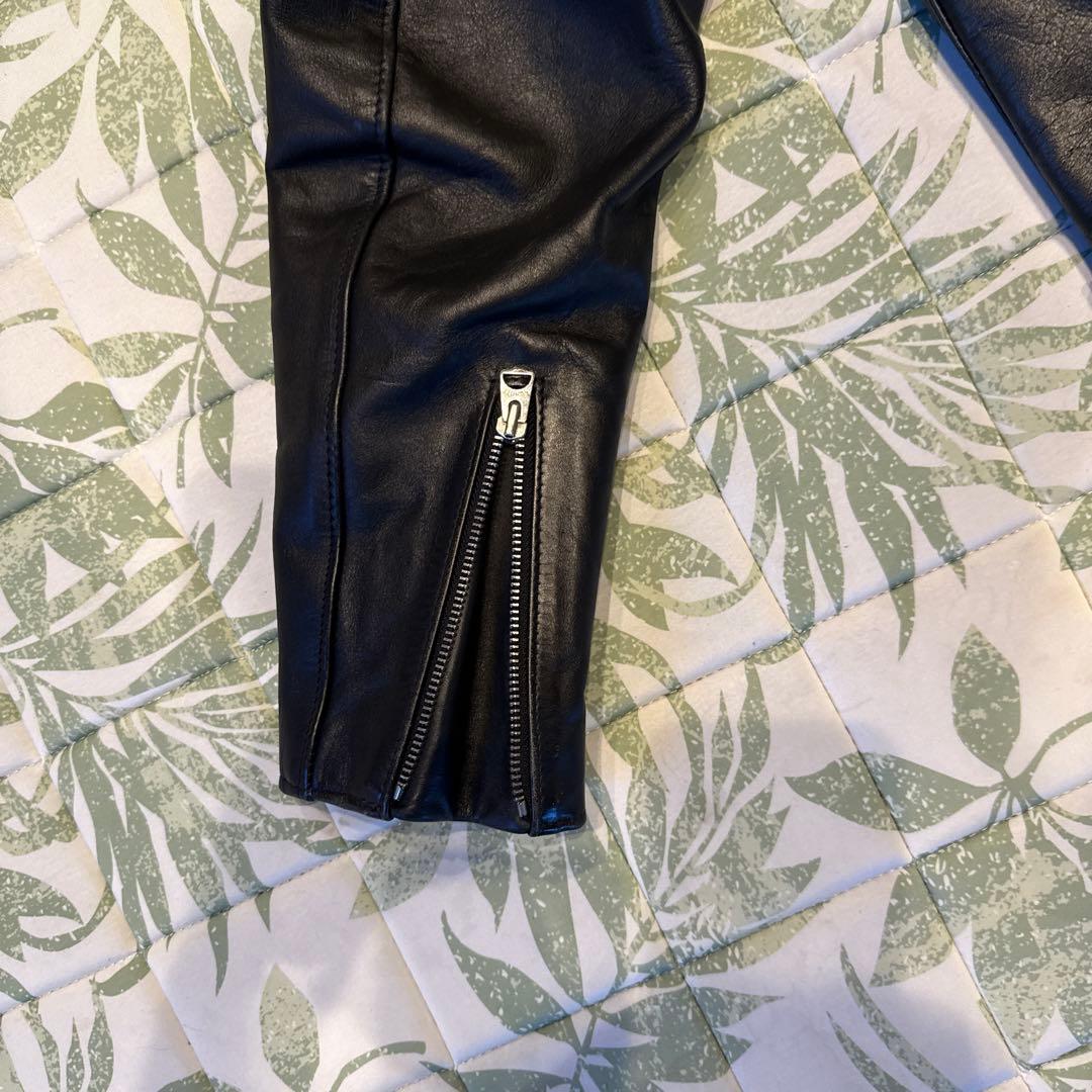 Schott シングルライダースジャケット ブラック 38美品