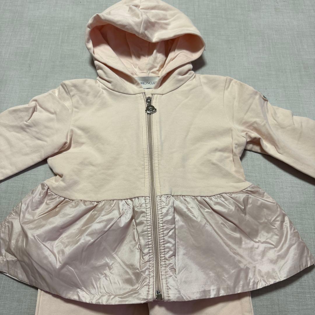 美品◯MONCLER モンクレール　ベビーパーカーセットアップ◯2anni/92