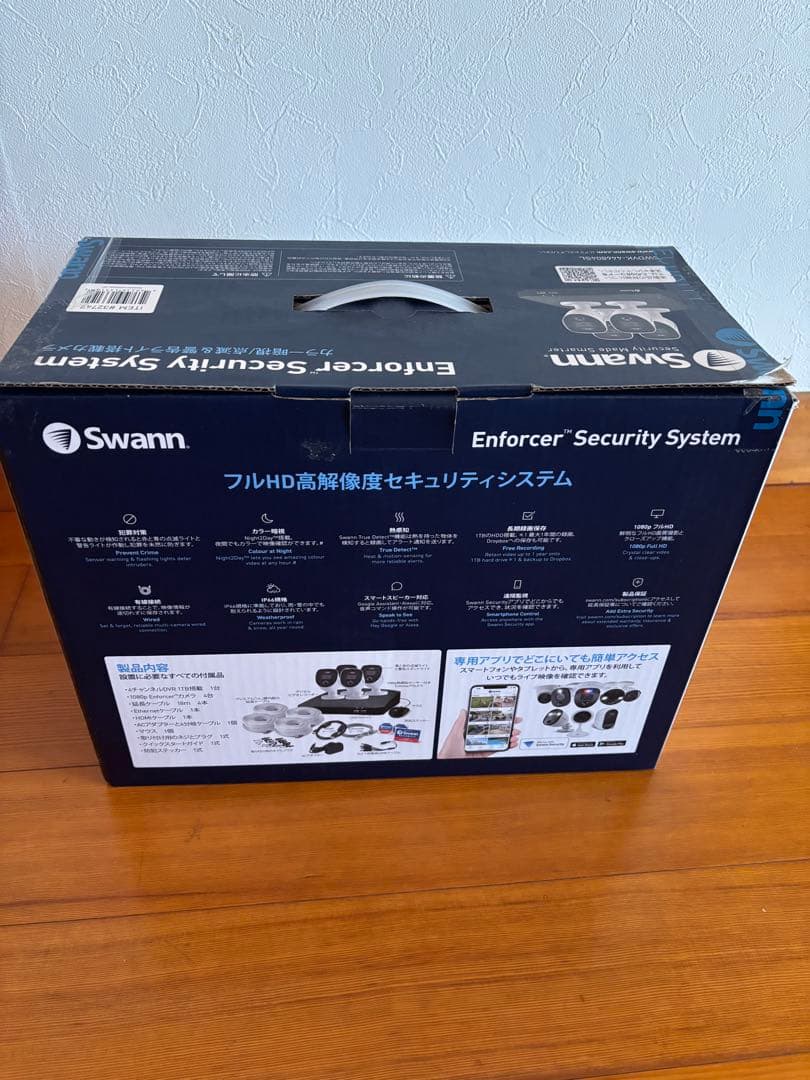 SWANN スワン 防犯カメラ 1080p 4台　SWDVK-446804SL