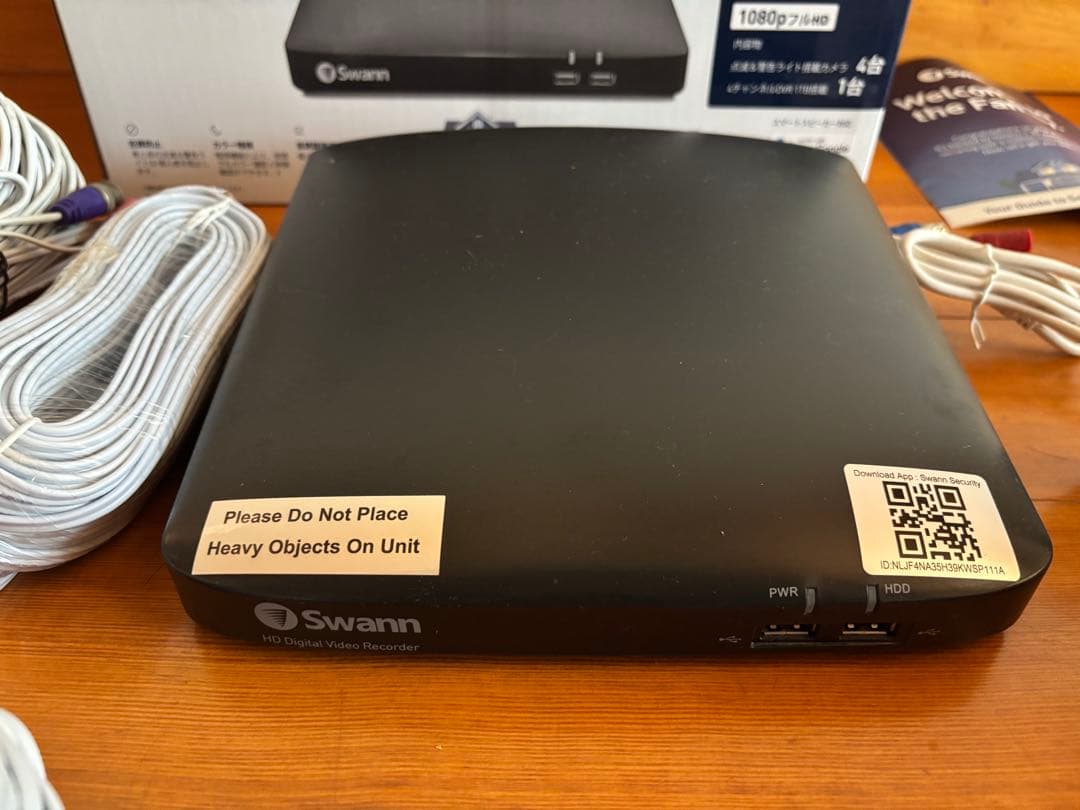 SWANN スワン 防犯カメラ 1080p 4台　SWDVK-446804SL
