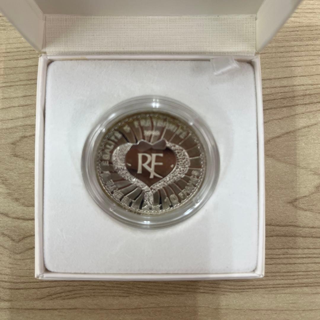 【希少】 サンローラン⭐️ 10フラン銀貨★5フラン銀貨セット