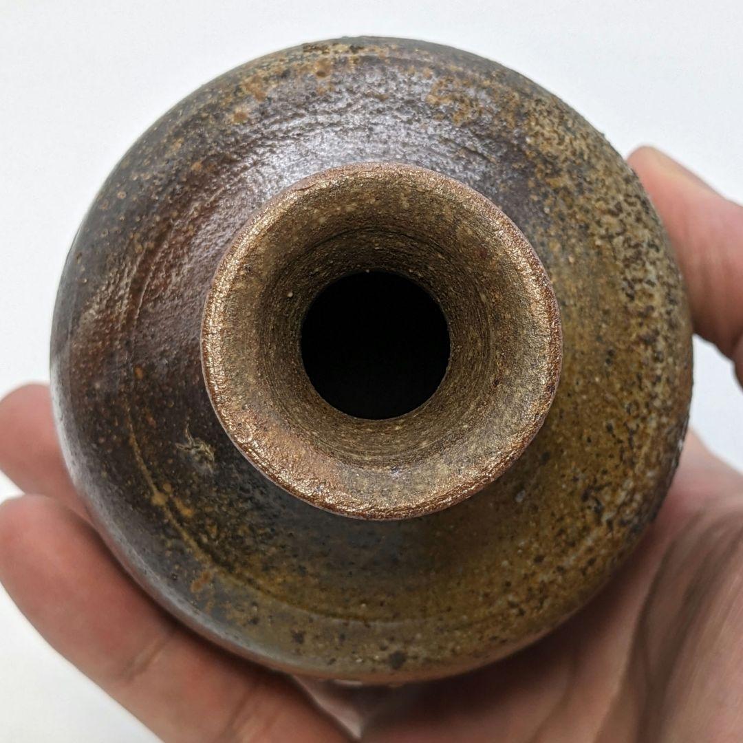 岡山県重要無形文化財 浦上善次 備前焼 徳利 共箱共布栞 とっくり 酒器 工芸品