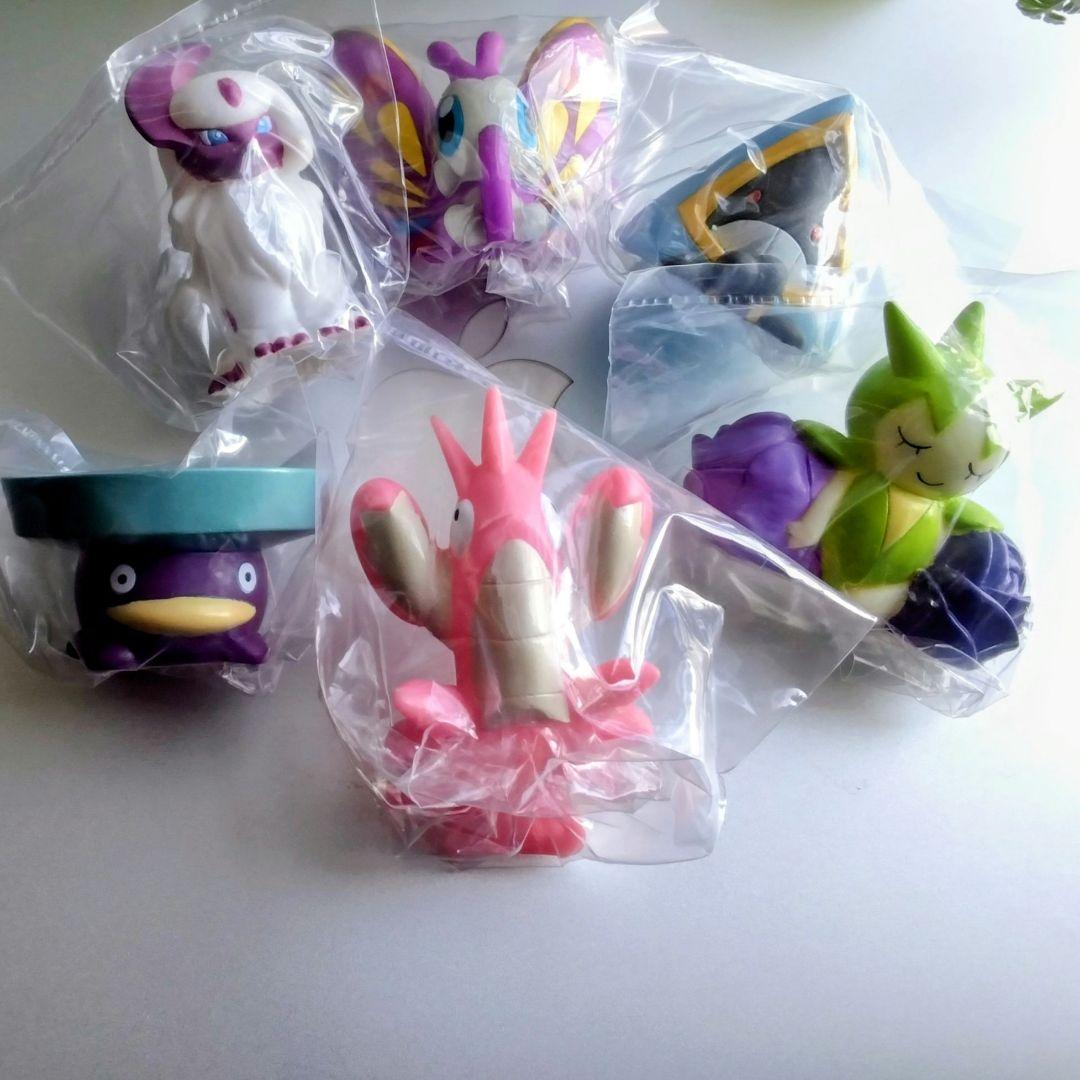 ポケモンキッズ　色違い　指人形　当選品　アブソル　ロゼリア　ハスボー　アゲハント