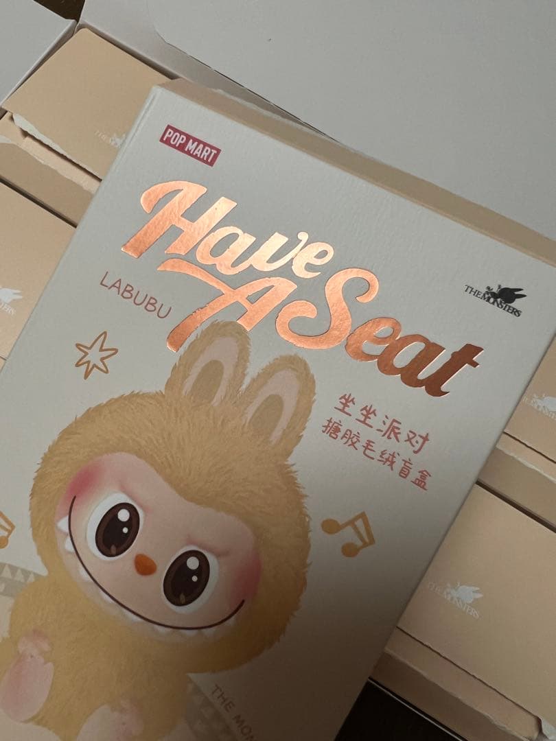 POP MART Have a Seat アソートBOX LABUBU ラブブ