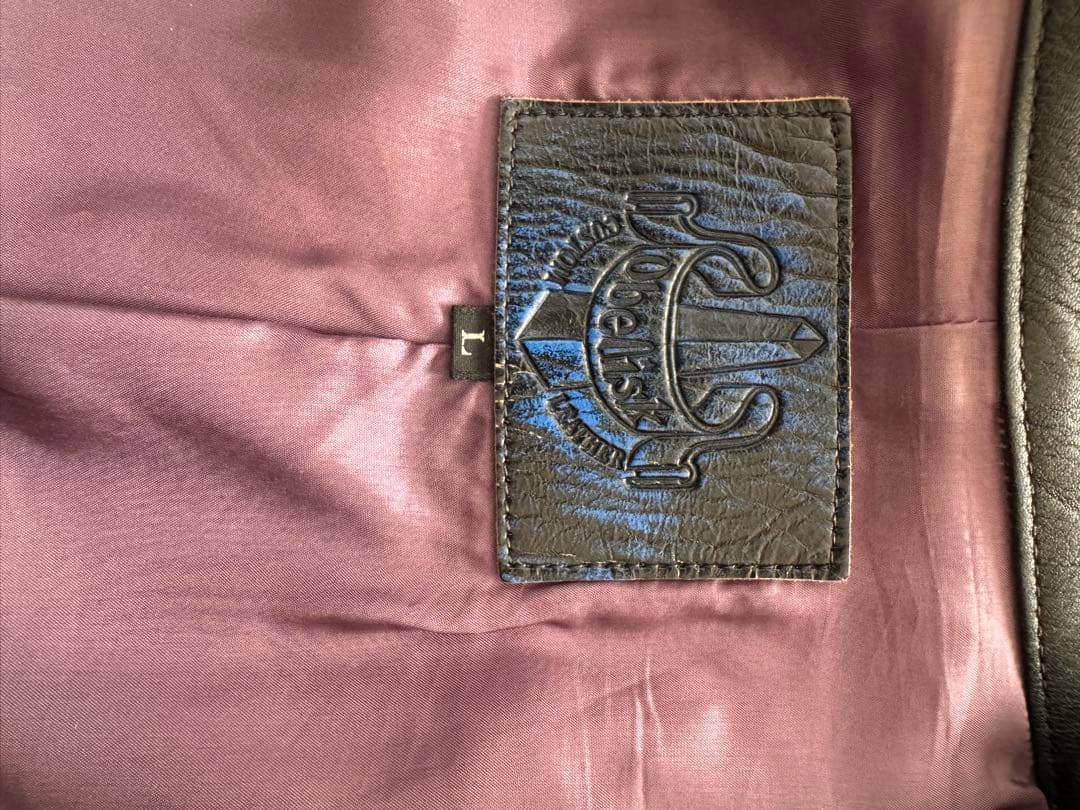 Obelisk レザージャケット　サイズL