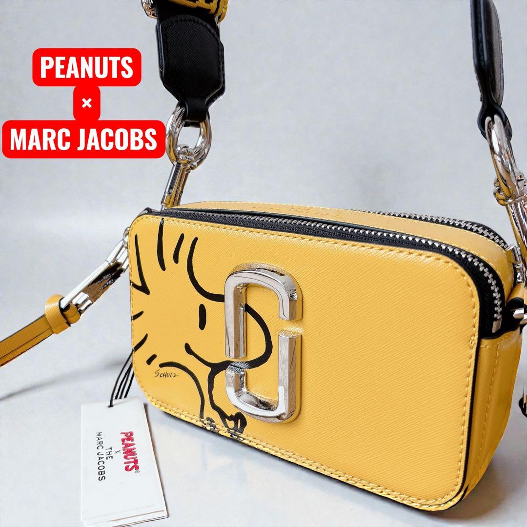 【新品】マークジェイコブス×スヌーピー スナップショット イエロー