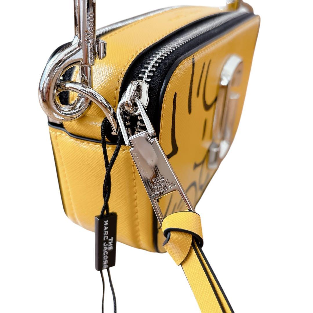 【新品】マークジェイコブス×スヌーピー スナップショット イエロー