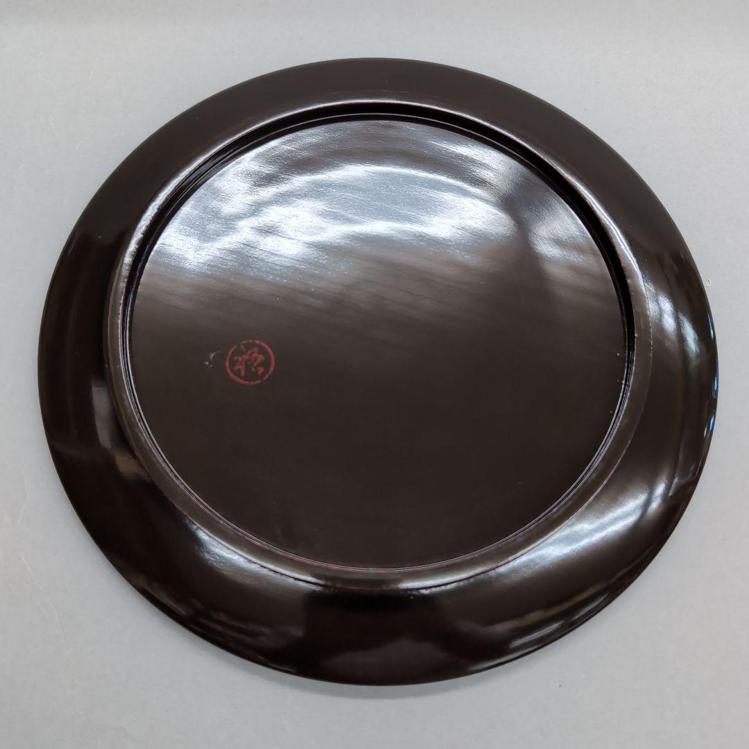 浄法寺絵　菓子盆　神坂祐吉