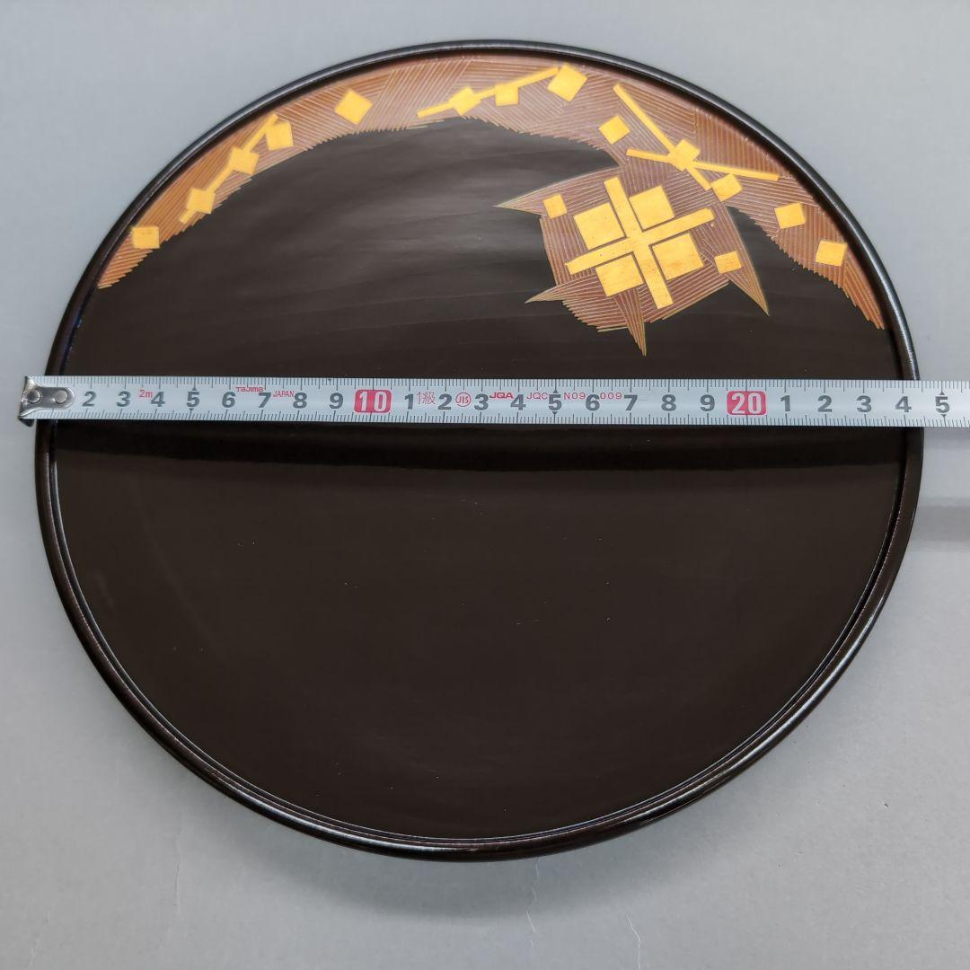 浄法寺絵　菓子盆　神坂祐吉