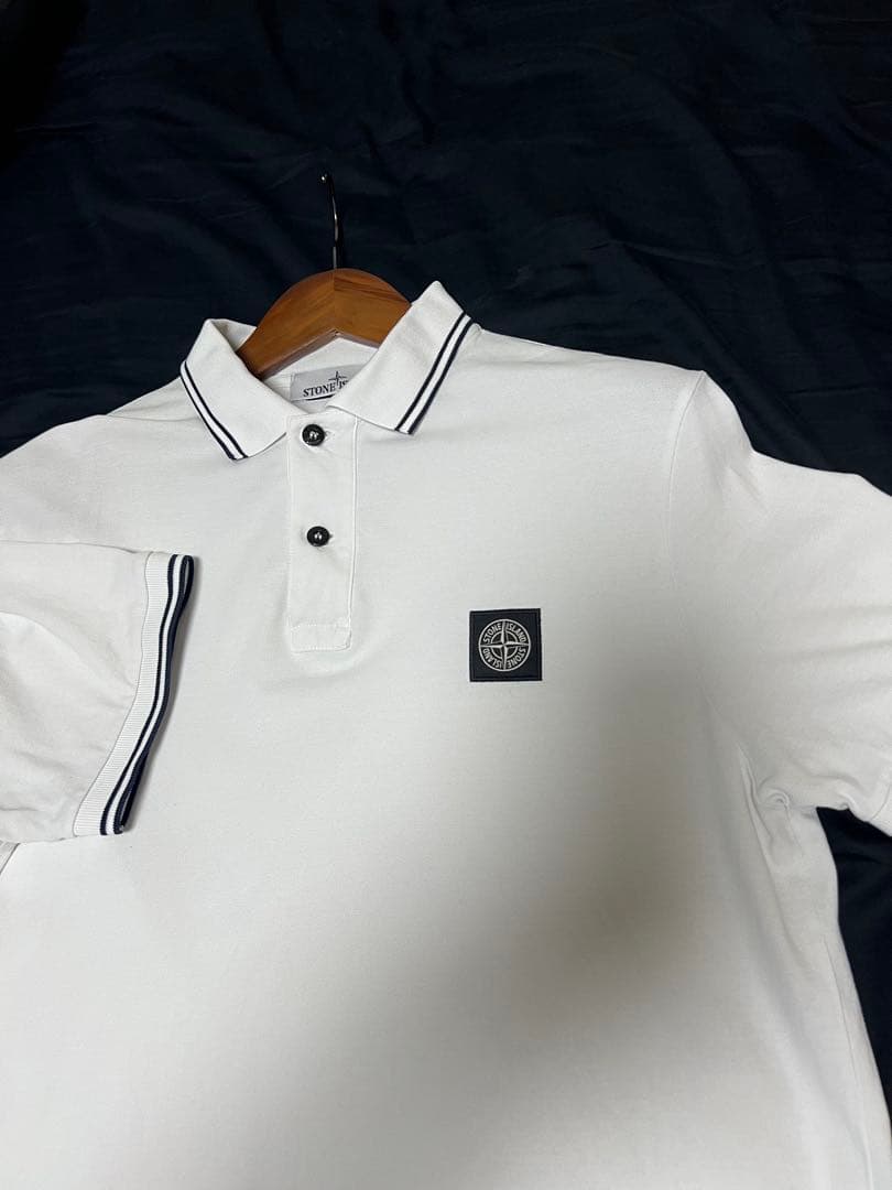 Stone  ポロシャツ ホワイト