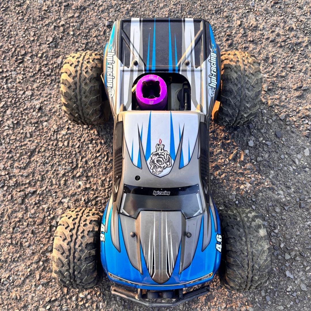 くまきち君　希少hpiサベージX4.6エンジンカー