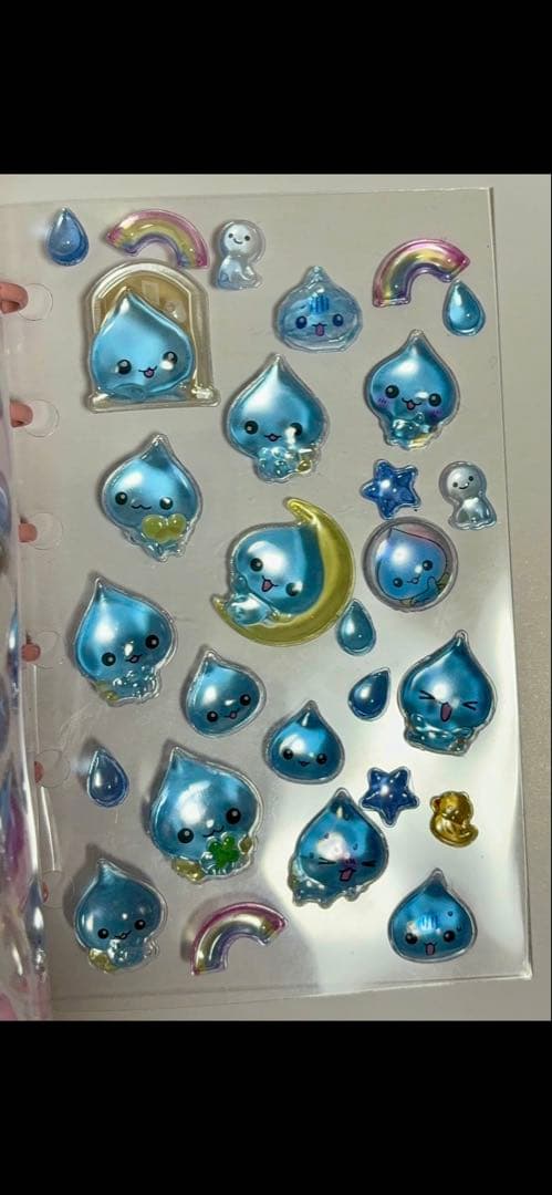 まとめ売り79枚　ボンボンドロップシール プチドロップ　シール帳完成品バインダー