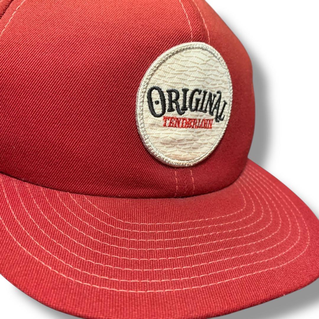 tenderloin テンダーロイン　サークルロゴ　トラッカーキャップ　レッド