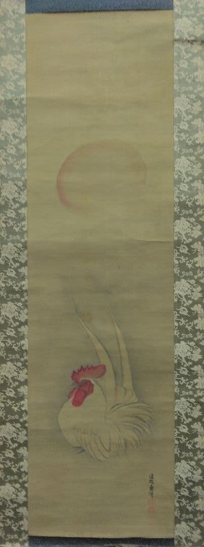 東 東洋【仙台四大画家】花鳥図　三幅　絹本　掛軸（小池曲江・菅井梅関・菊田伊洲）