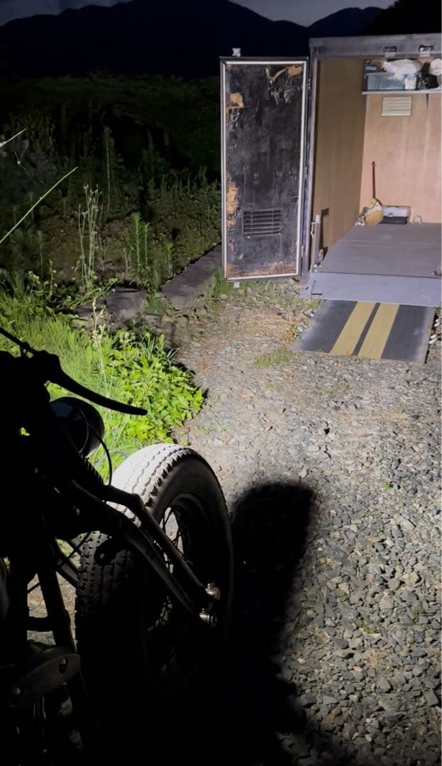 GUIDE H LED ヘッド ライト ガイド ビンテージ ハーレー バイク