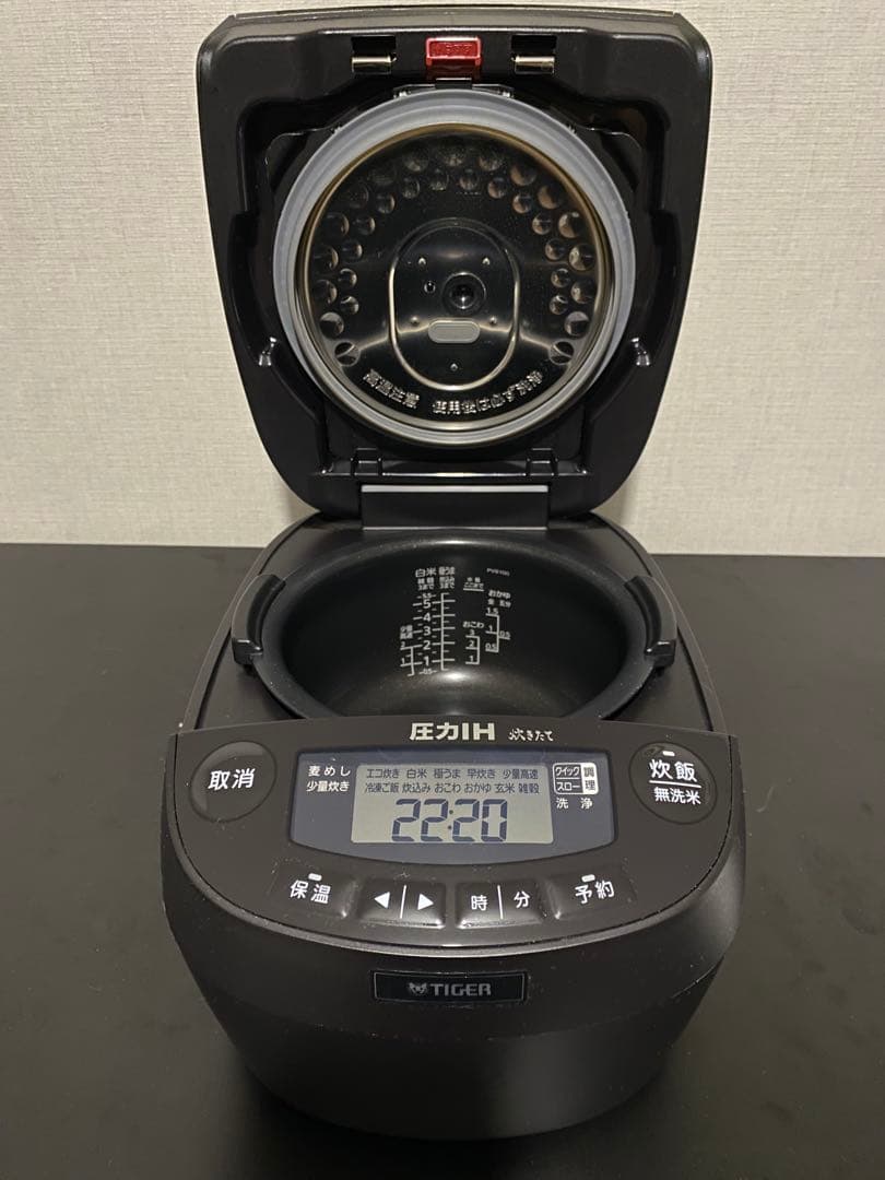 TIGER 圧力IH炊飯器 JPV-C100 5.5号炊き