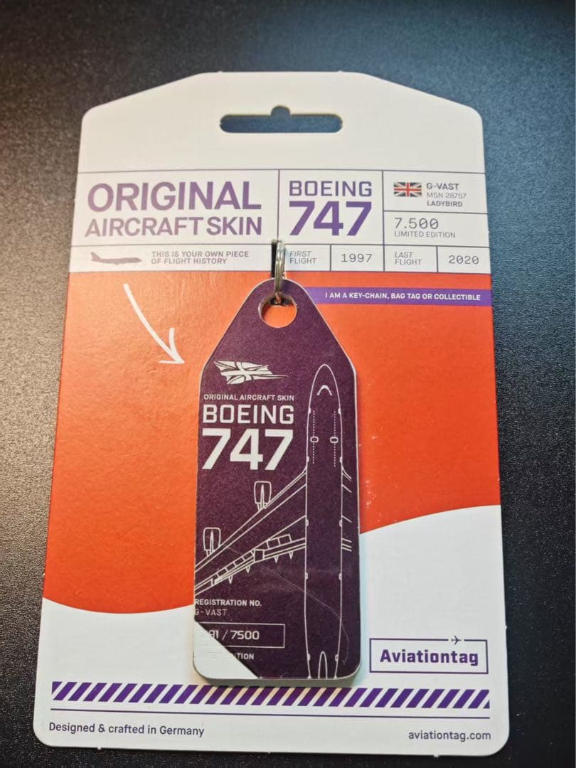 ヴァージンアトランティック航空 Aviationtag ボーイング747-400