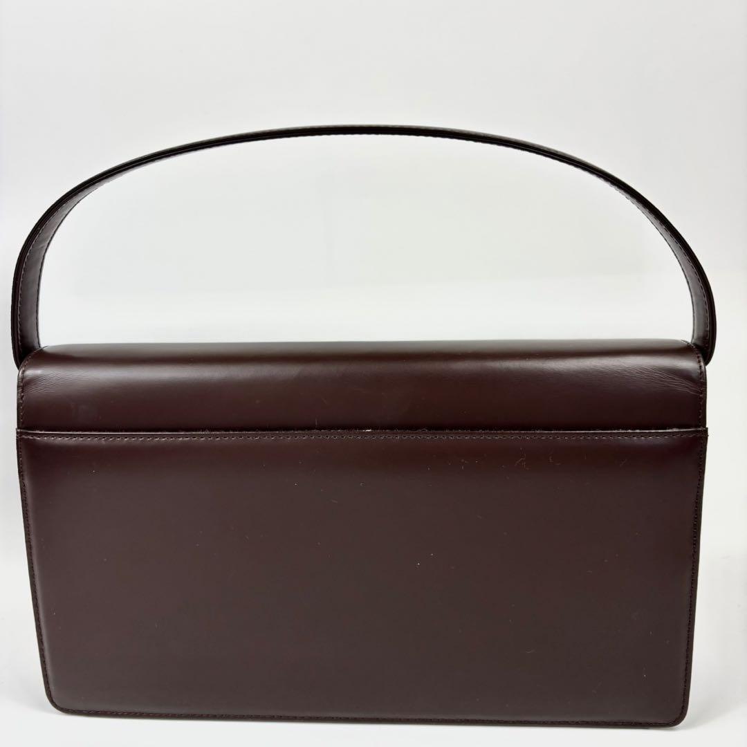 箱付き　バーバリー ハンドバッグ 自立型 ノバチェック シャドーホース ブラウン