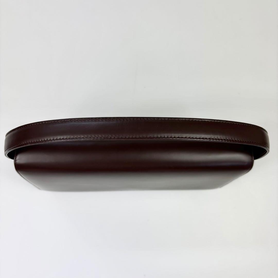 箱付き　バーバリー ハンドバッグ 自立型 ノバチェック シャドーホース ブラウン