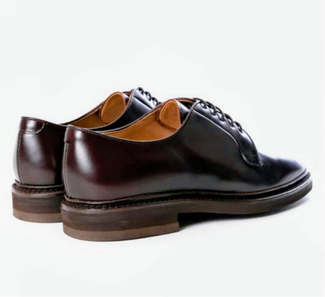 【新品・未着用】Berwick 1707 プレーントゥ　ダークブラウン