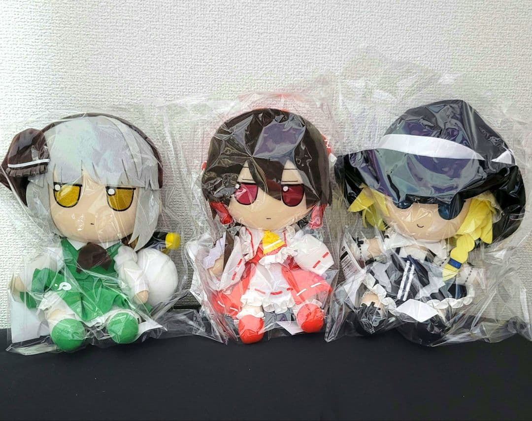 東方project ふもふもれいむ、まりさ、ようむ香霖堂ver 3体セット