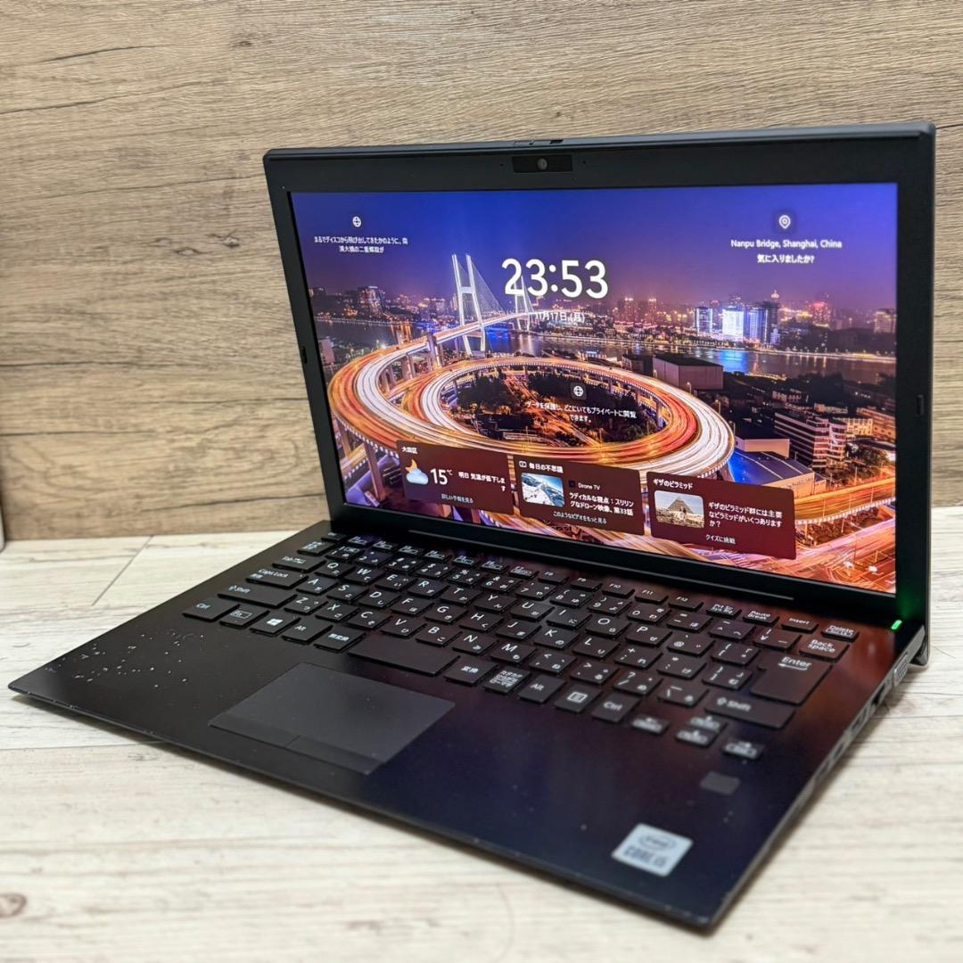 VAIO/SONY/カメラSSD/Windows11/黒/ノートパソコン/8GB